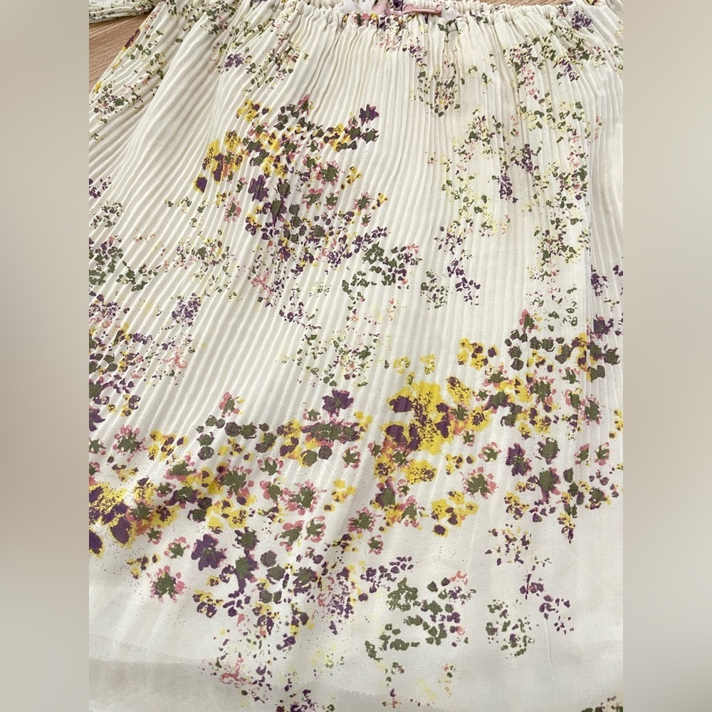 Buckle Willow and Root Off the Shoulder Floral Sheer Top Size M - Picture 4 of 10